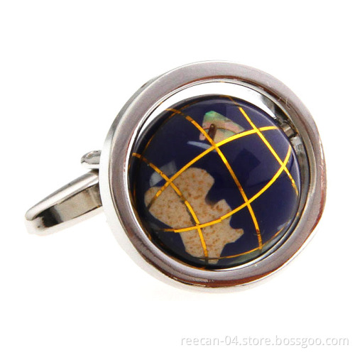 Stock Available Globe Cufflink